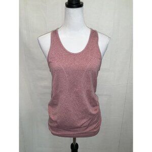 Zyia Poppy Charged Active Women's Racerback Tank Top Medium Heathered Pink